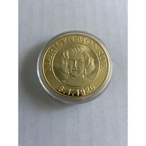 1926 Marilyn Monroe/1935 Elvis Presley $1 Coin Size in Protective Plastic Sleeve